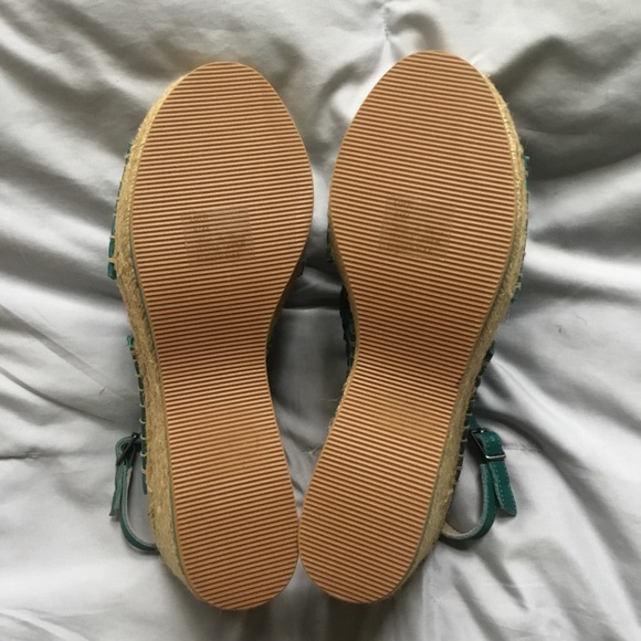 COPY - New Donald Pliner Lotti wedge raffia sandals 8.5 - Picture 10 of 10